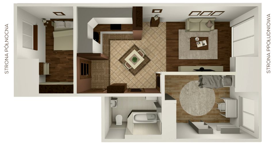 Mieszkanie dom wielorodzinny przy lesie