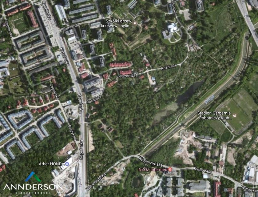 Działka inwestycyjna Kraków