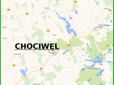 Działka rolna Chociwel