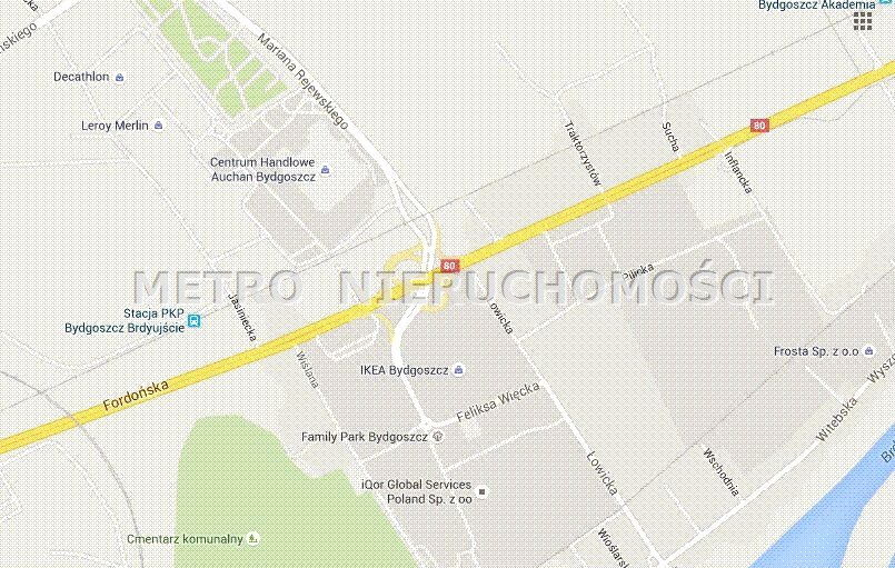 Działka inwestycyjna Bydgoszcz