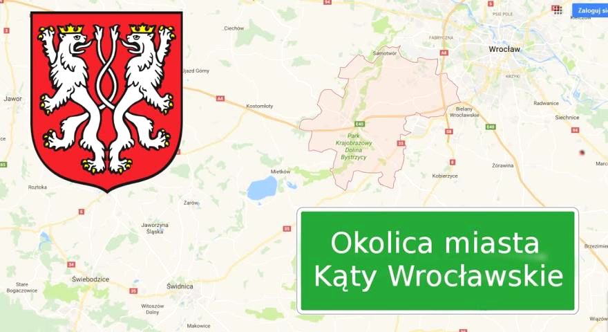 Działka usługowa Kąty Wrocławskie