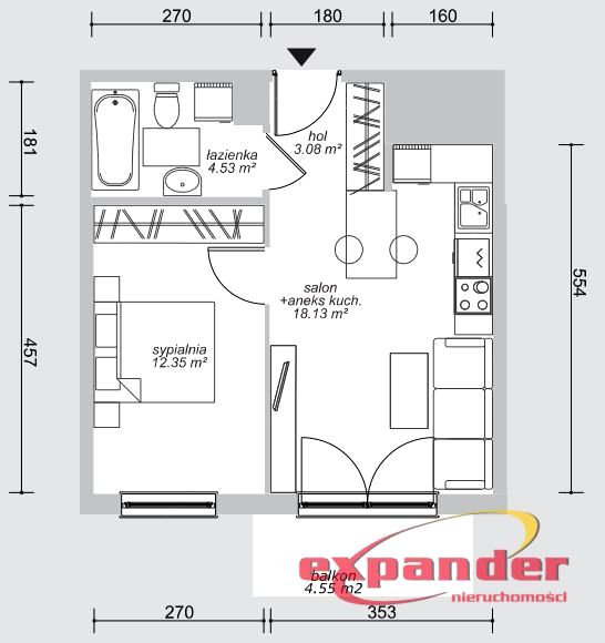 Mieszkanie blok mieszkalny sprzedaż