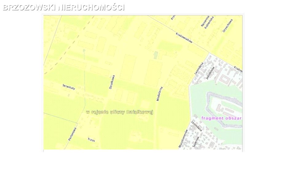 Działka usługowa Warszawa