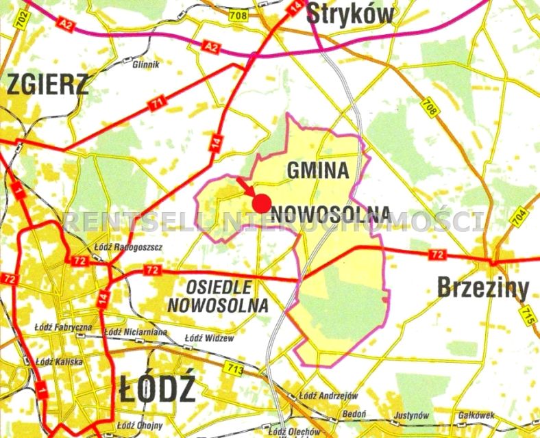 Działka budowlano-rolna Grabina