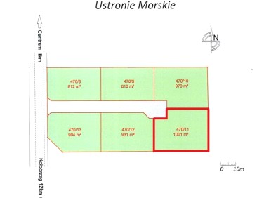 Działka budowlana Ustronie Morskie