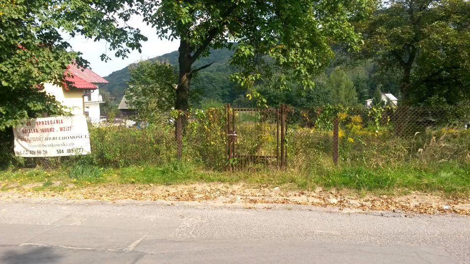 Działka inwestycyjna kr