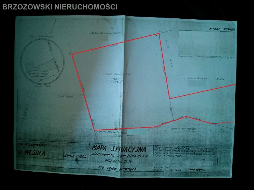 Działka inwestycyjna Warszawa