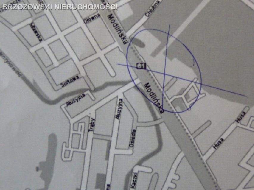 Działka usługowa Warszawa