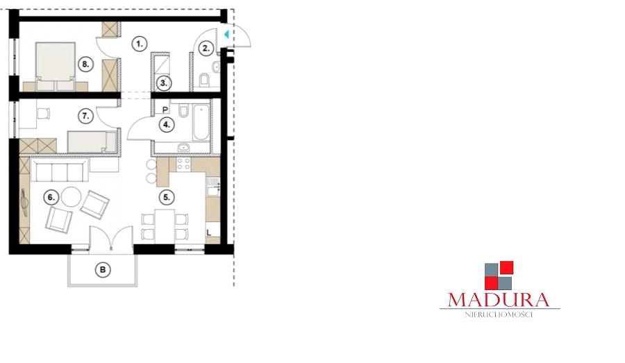 Mieszkanie blok mieszkalny sprzedaż