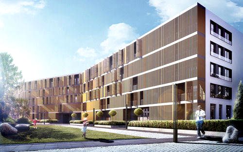 Mieszkanie przy lesie