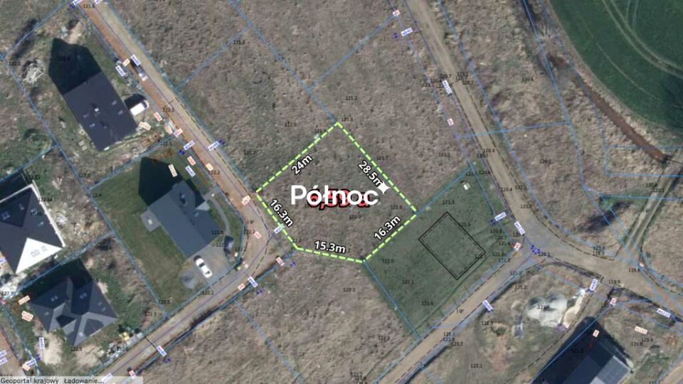 Działka budowlana Bartoszów