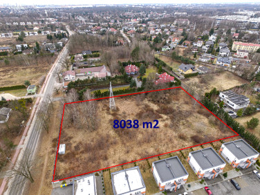 Zalesiona działka Łódź