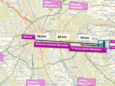 Działka usługowa Wielgolas Brzeziński