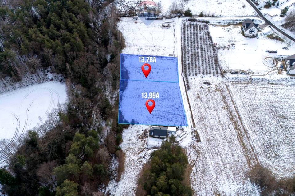 Działka rekreacyjna Kamionna