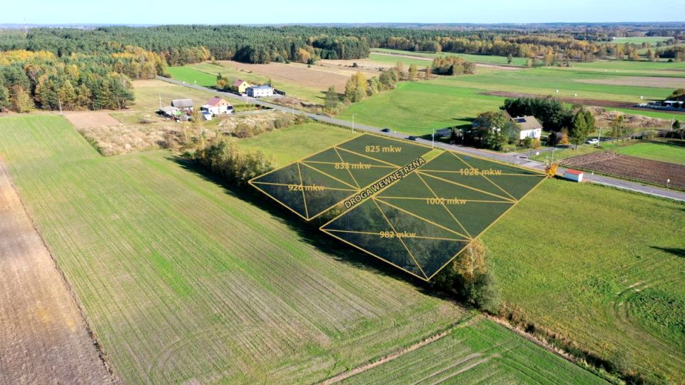 Działka budowlana Brzeziny