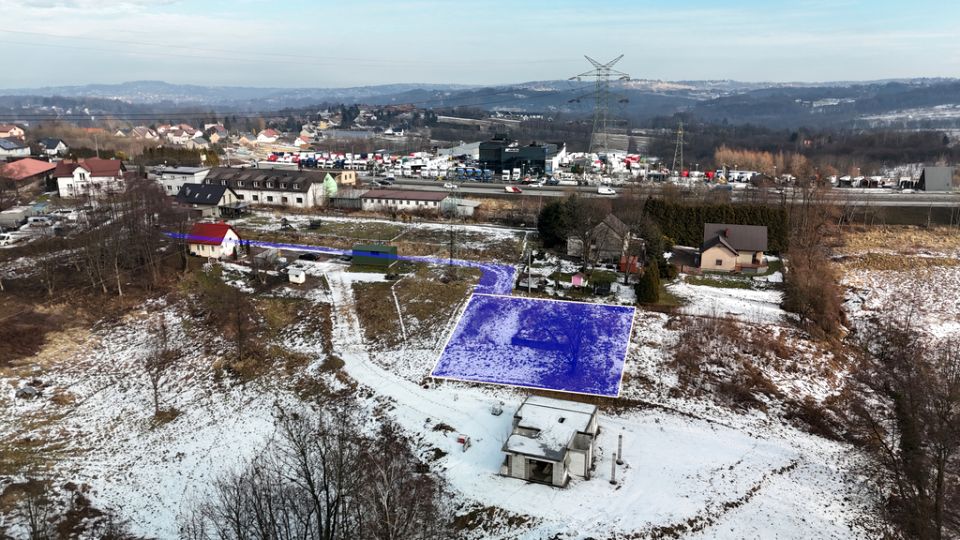 Działka budowlana Mogilany