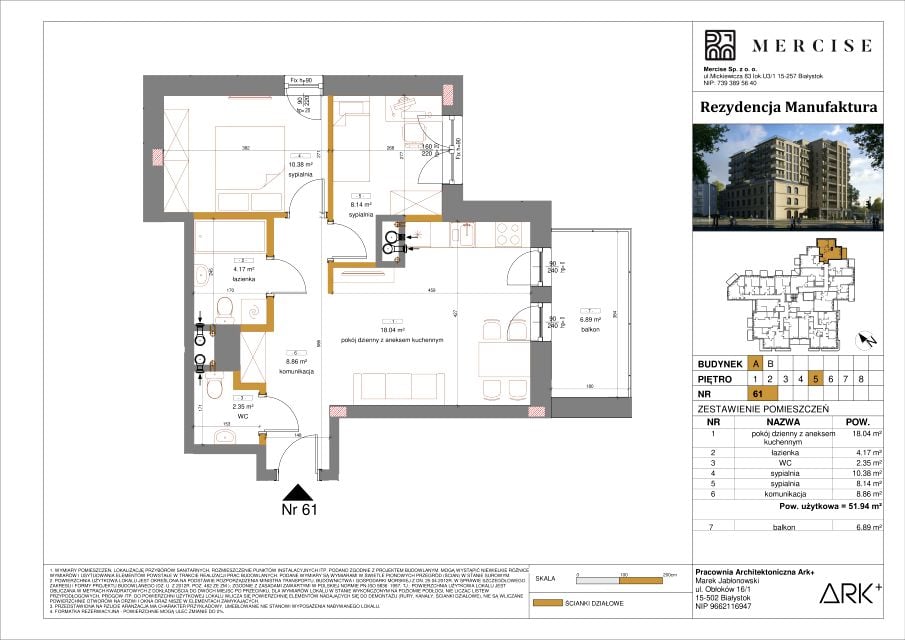 Mieszkanie Centrum, ul. aleja Józefa Piłsudskiego 11/1