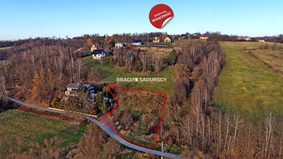 Działka budowlana Głogoczów