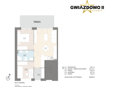 Mieszkanie Gwiazdowo