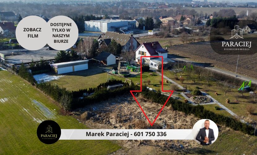 Działka inwestycyjna Kruszyn
