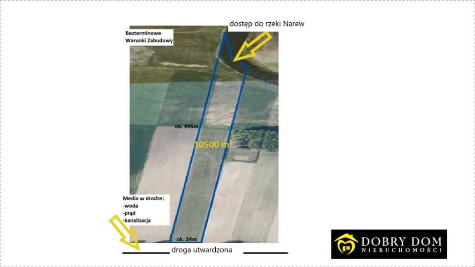 Działka budowlano-rolna Suraż