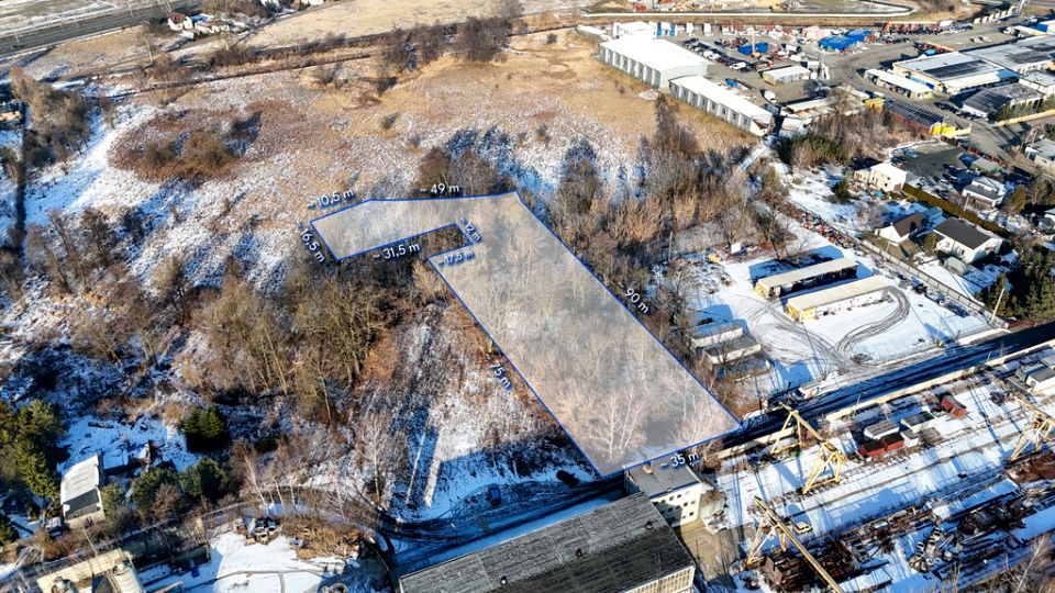 Działka usługowa Częstochowa