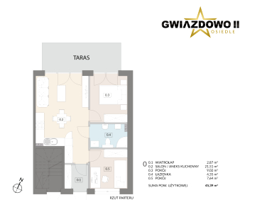 Mieszkanie Gwiazdowo