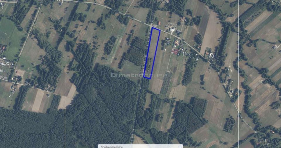 Działka inwestycyjna Księżyki