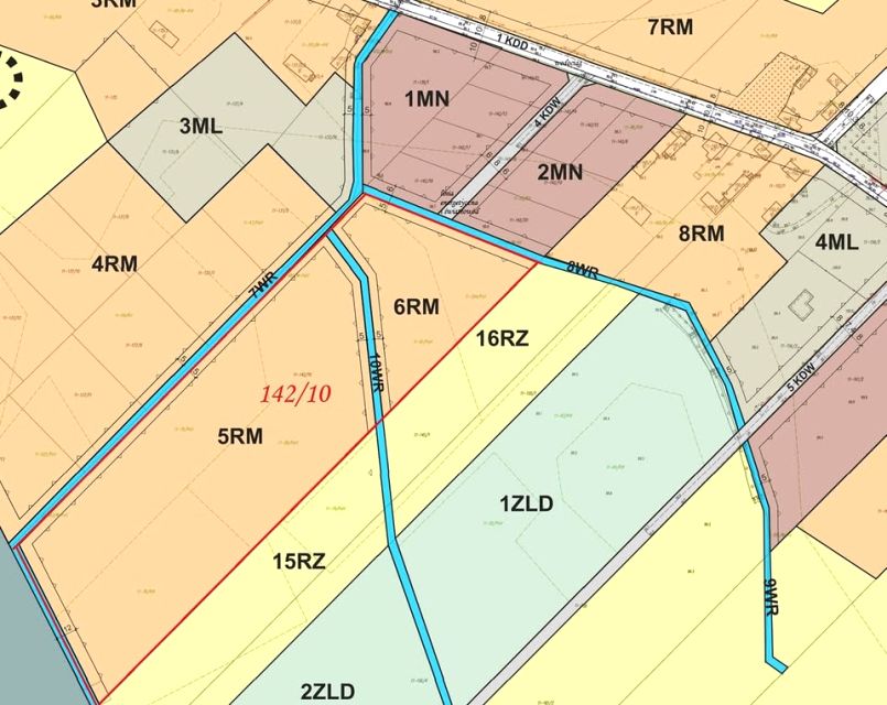 Działka rolna Kępa