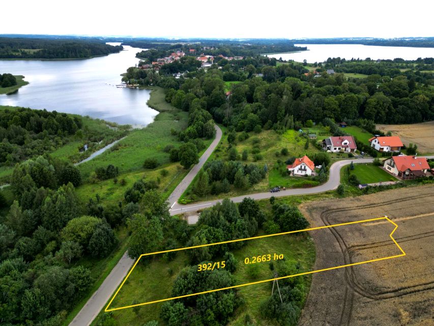 Działka budowlana Dąbrówno