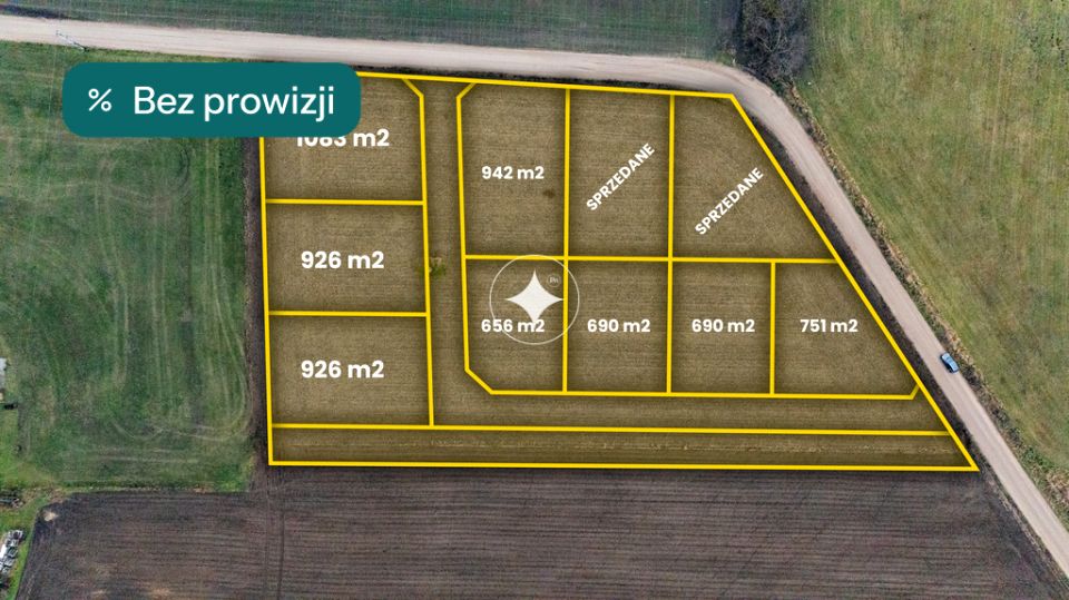 Działka budowlana Stare Kupiski