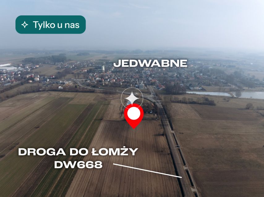 Działka Jedwabne