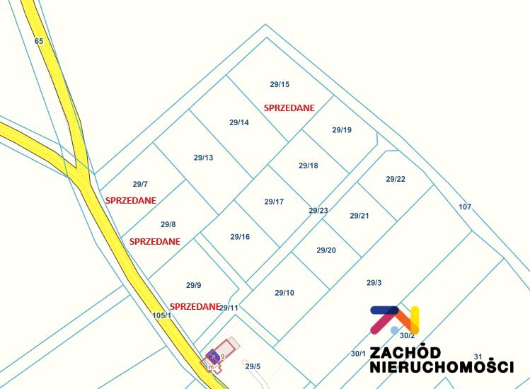 Działka budowlana Walewice