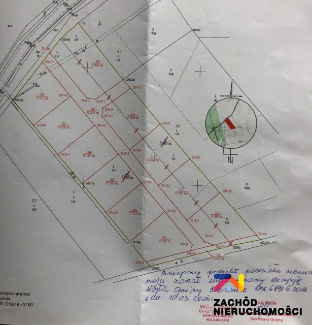 Działka budowlana Barłogi
