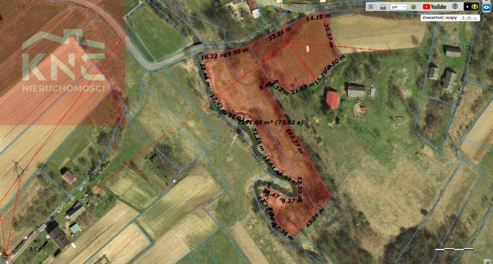 Działka rolna Grudna Kępska