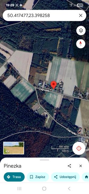 Działka budowlana Jeziernia