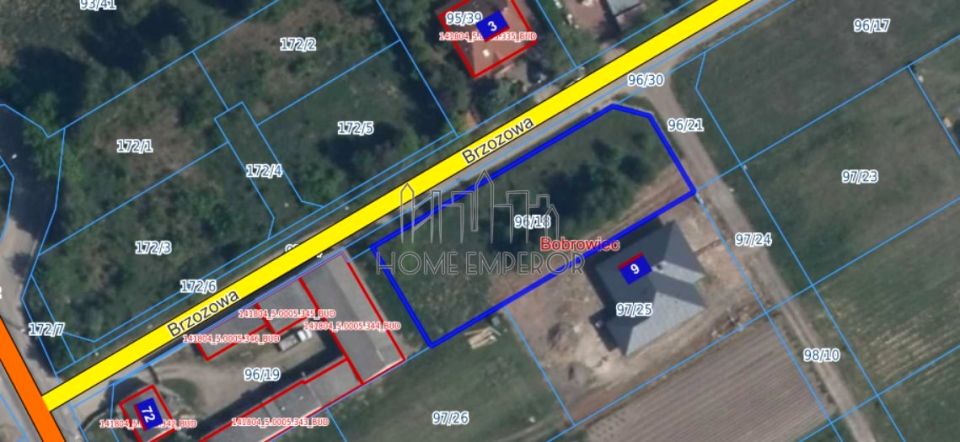 Działka usługowa Bobrowiec