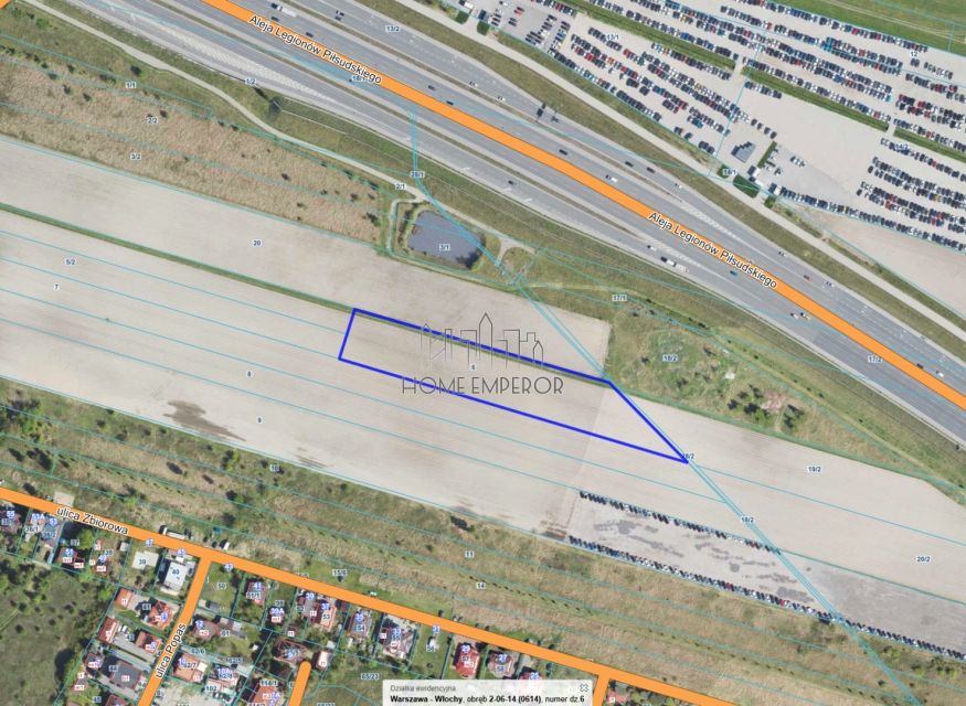Pusta działka Warszawa