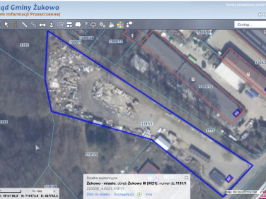 Działka usługowa Żukowo