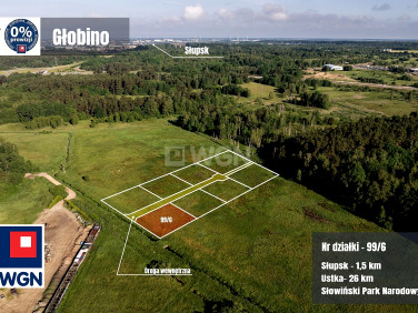 Działka budowlana Głobino