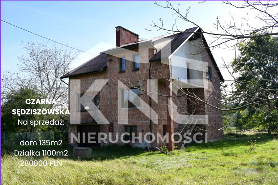 Dom CZARNA SĘDZISZOWSKA sprzedaż