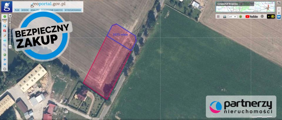 Działka budowlana Ulkowy