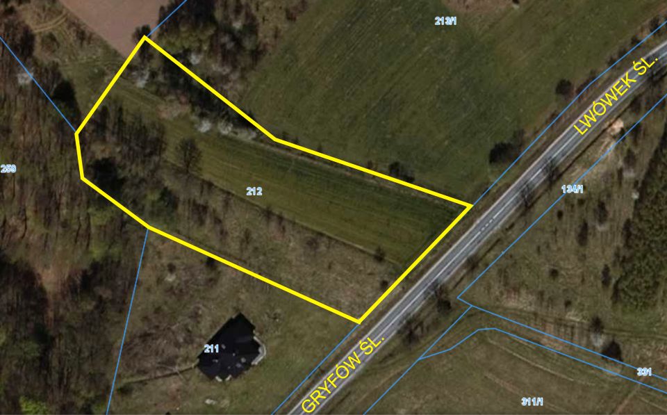 Działka budowlano-rolna Gradówek