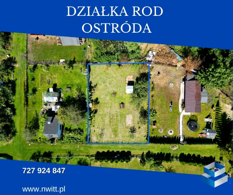 Działka rekreacyjna Ostróda sprzedam