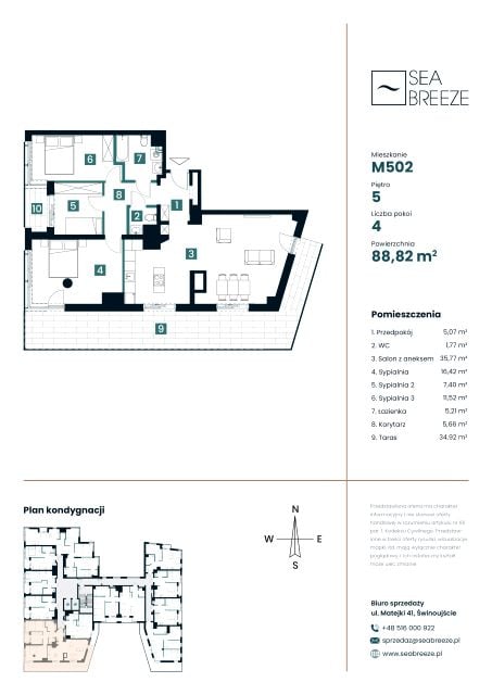 Mieszkanie Śródmieście, ul. Jana Matejki 41