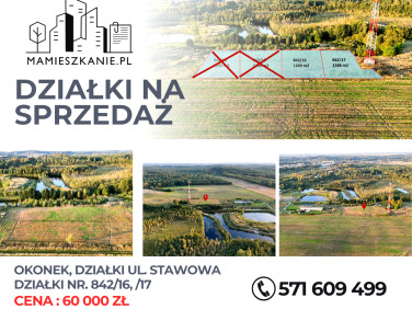 Działka budowlana Okonek sprzedam