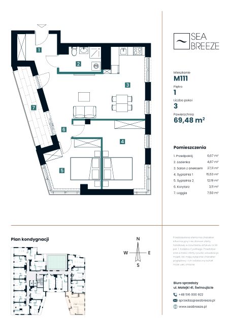 Mieszkanie Śródmieście, ul. Jana Matejki 41