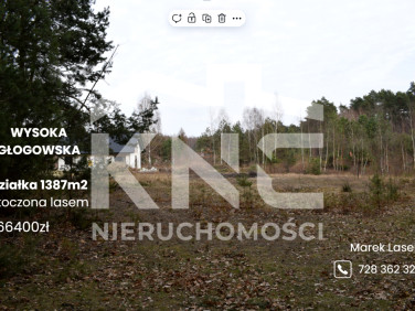 Działka WYSOKA GŁOGOWSKA