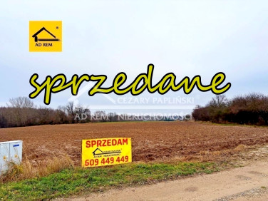 Działka inwestycyjna Konopnica