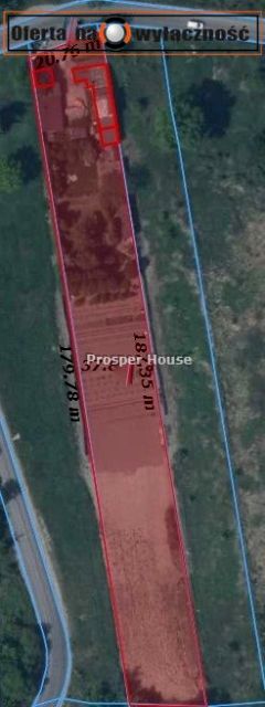 Zabudowana działka Warszawa